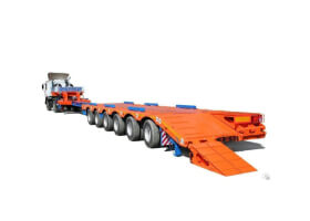 Перевозка плит перекрытия тралом-3