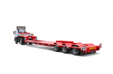 Перевозка харвестеров тралом-0